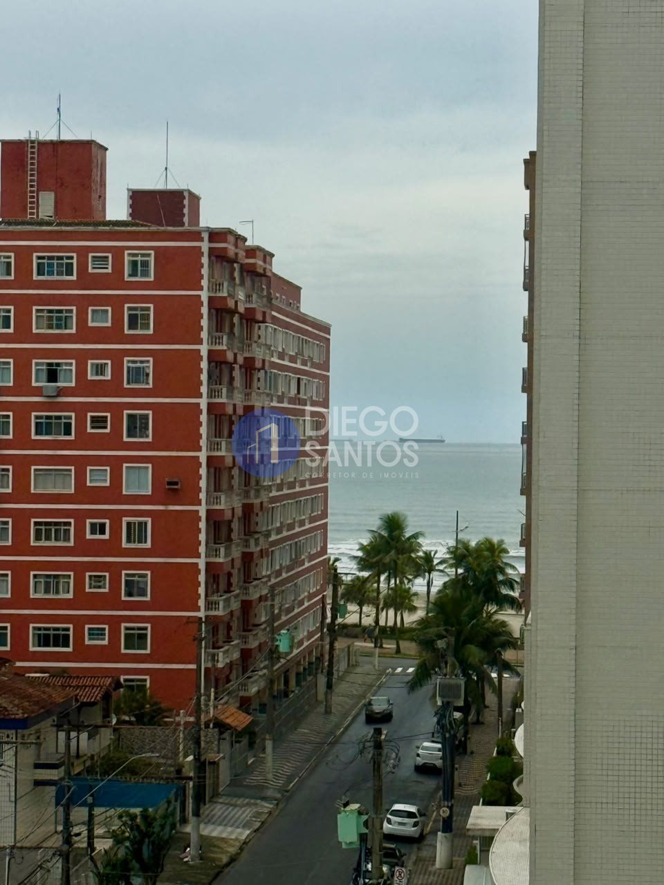Apartamento 02 Dorms com Vista Mar, Suíte e 87m² a 100m da Praia na Ocian