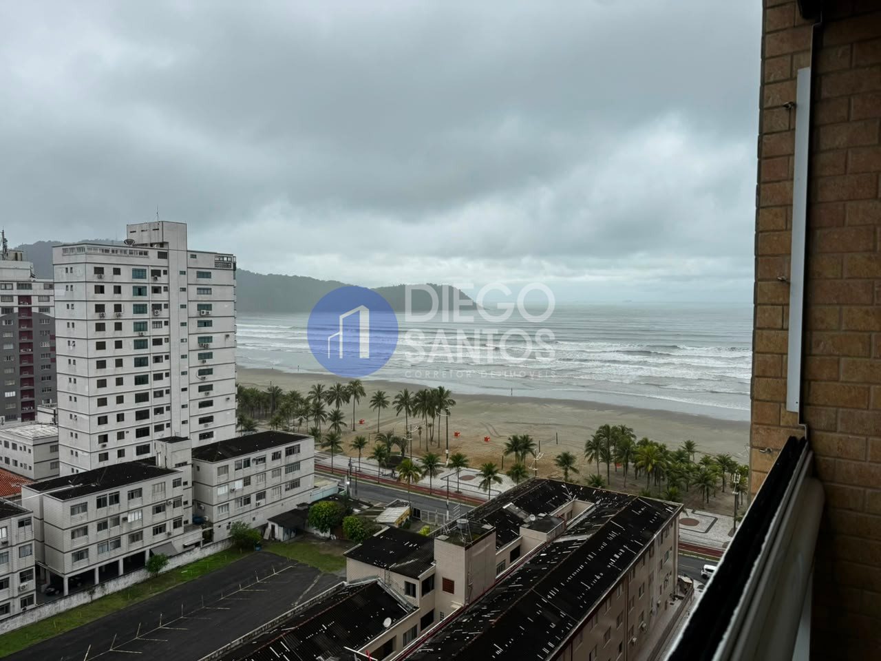 Apartamento 2 Dormitório Vista Mar, 2 Suítes com Closet, 2 Vagas e 113m²