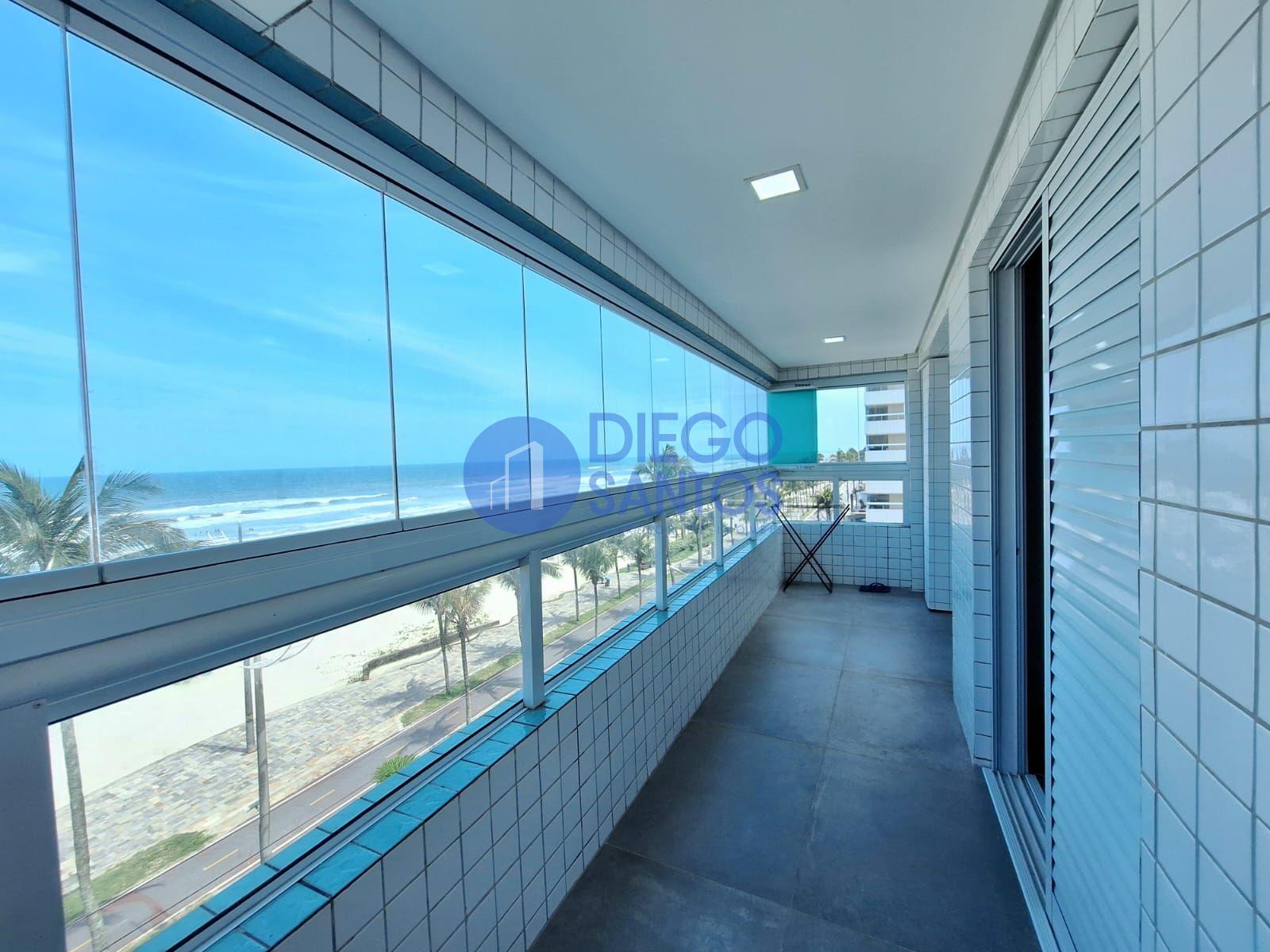 Apartamento Frente Mar 2 Dormitórios 1 Suíte 2 Vagas(Demarcadas)