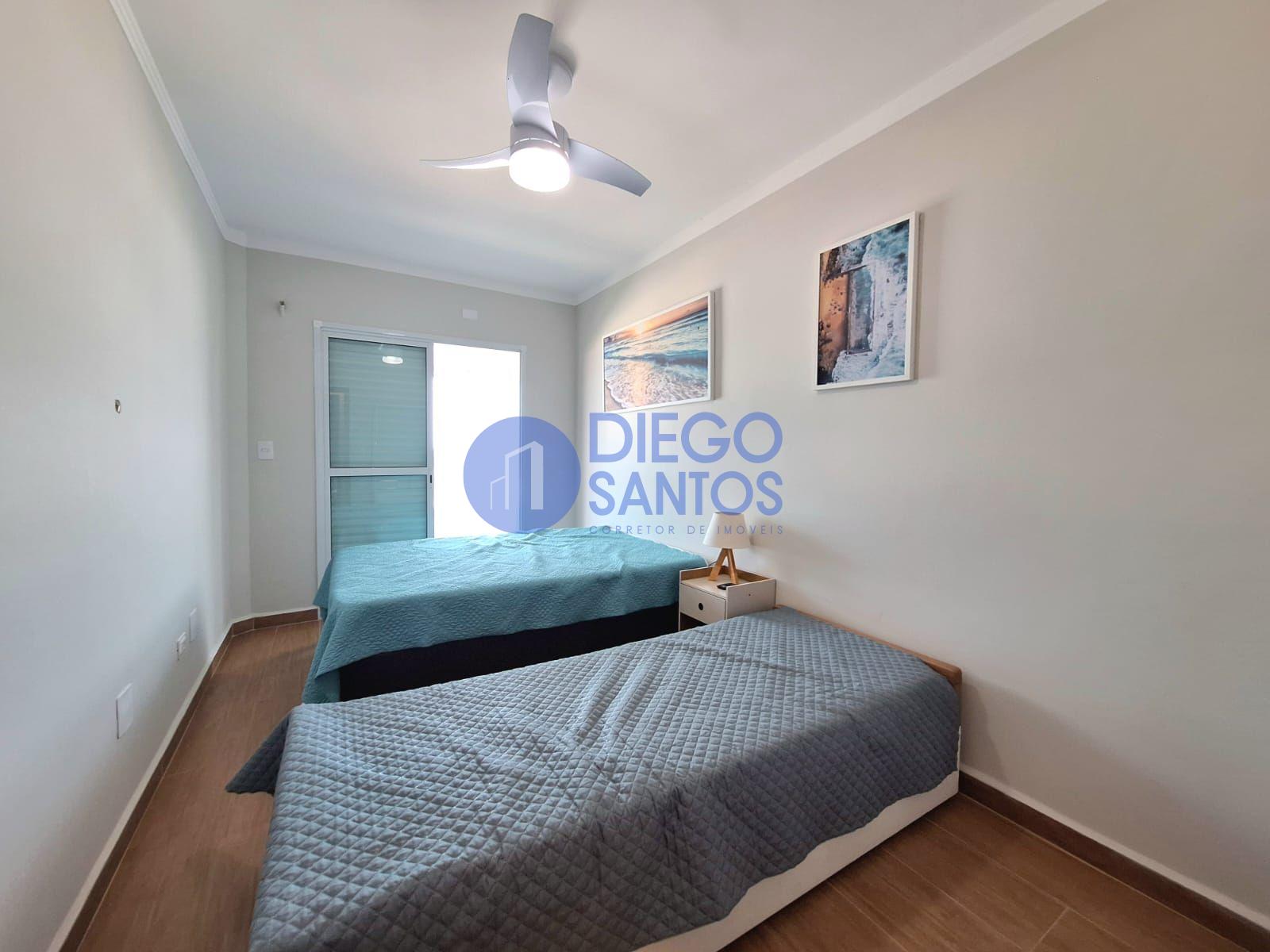 Apartamento Frente Mar 2 Dormitórios 1 Suíte 2 Vagas(Demarcadas)