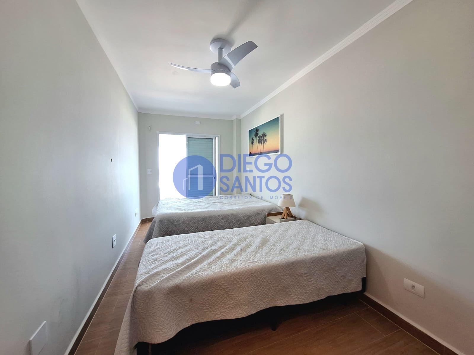 Apartamento Frente Mar 2 Dormitórios 1 Suíte 2 Vagas(Demarcadas)