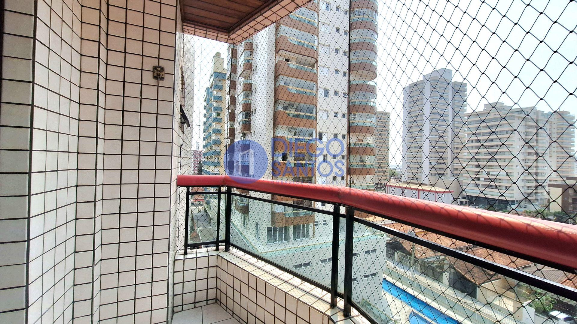 Apartamento 1 Dormitório com Vista Mar e Porteira Fechada- Vila Tupi