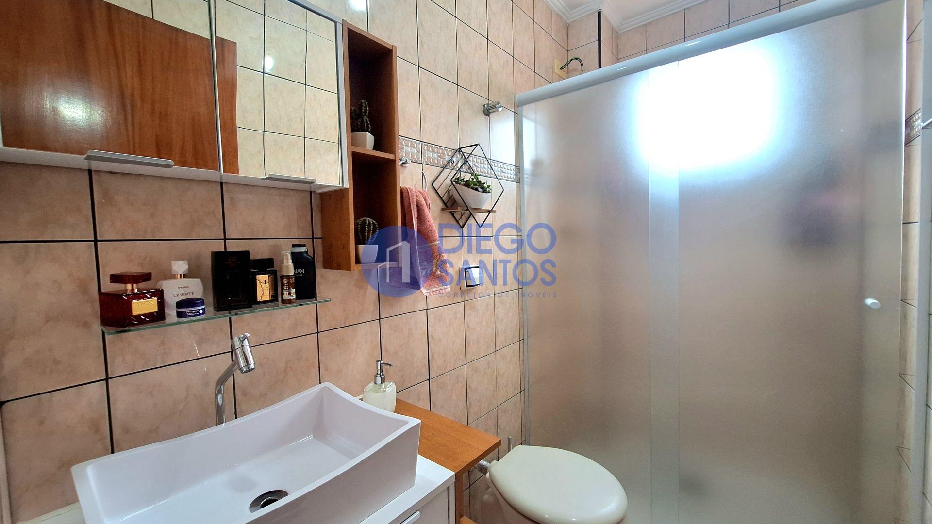 Apartamento 1 Dormitório com Vista Mar e Porteira Fechada- Vila Tupi