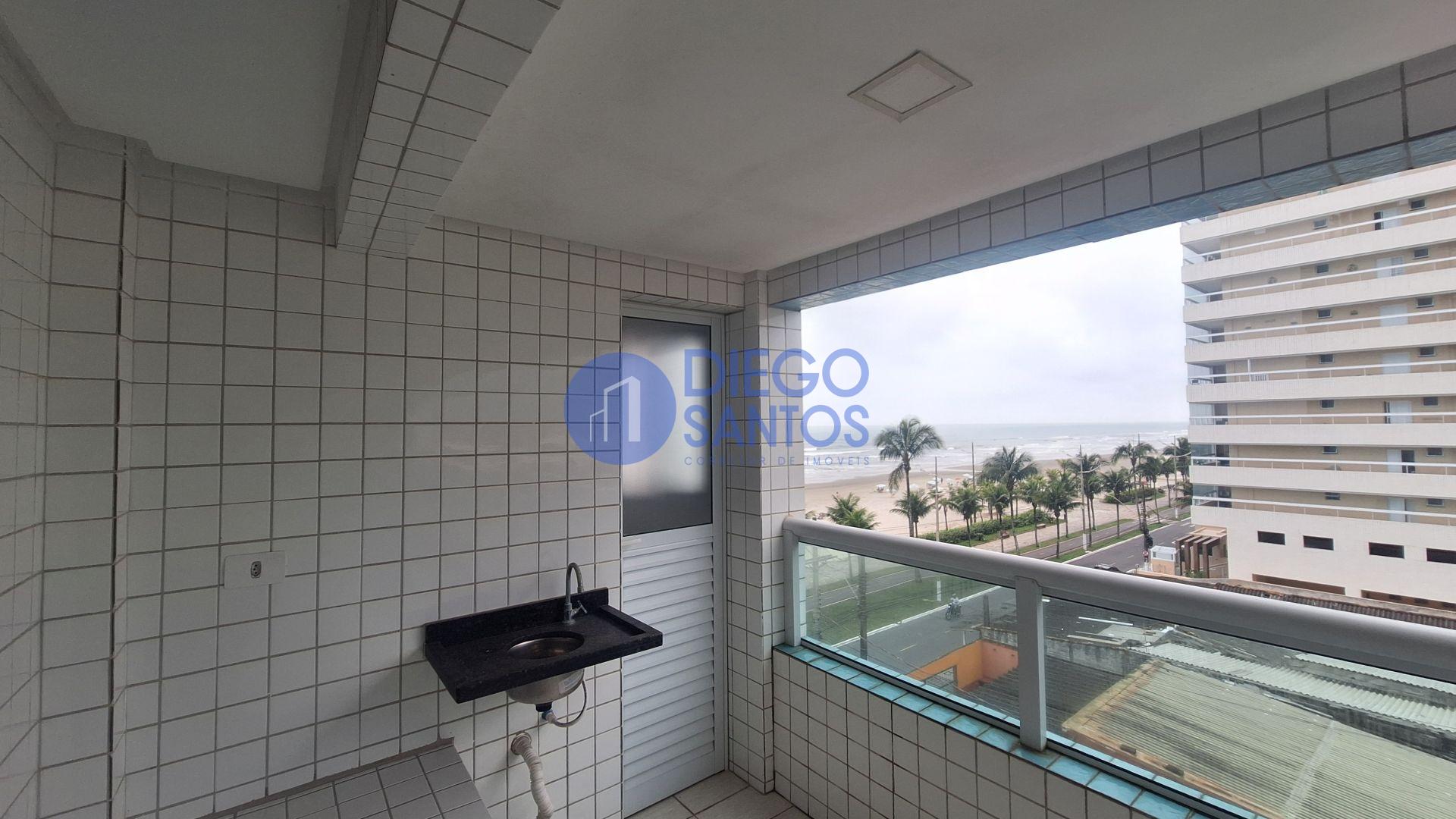 Apartamento Vista Mar 2 Dormitórios 1 Suíte, 1 Vaga – 76m2 – Jardim Real