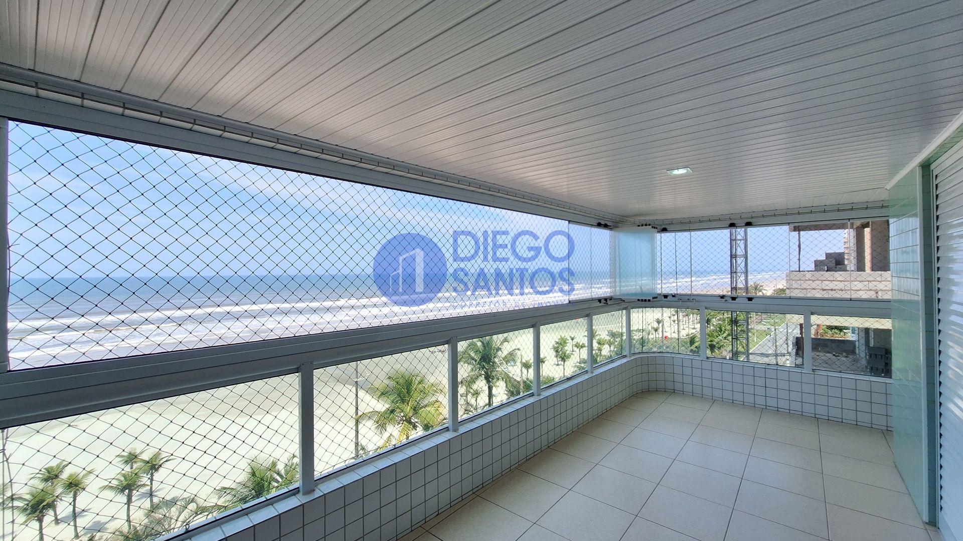 Apartamento Frente Mar 2 Dormitórios, 1 Suíte, 1 Vaga