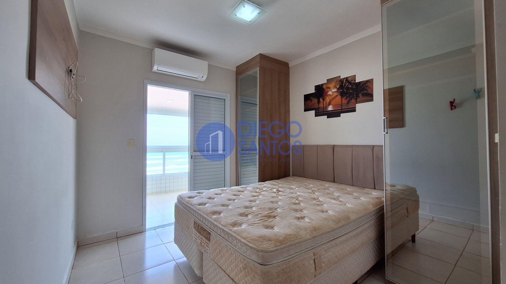 Apartamento Frente Mar 2 Dormitórios, 1 Suíte, 1 Vaga