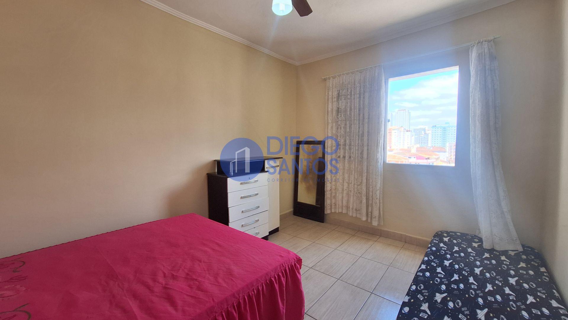 APARTAMENTO MOBILIADO 1 DORMITÓRIO – CANTO DO FORTE – A VENDA