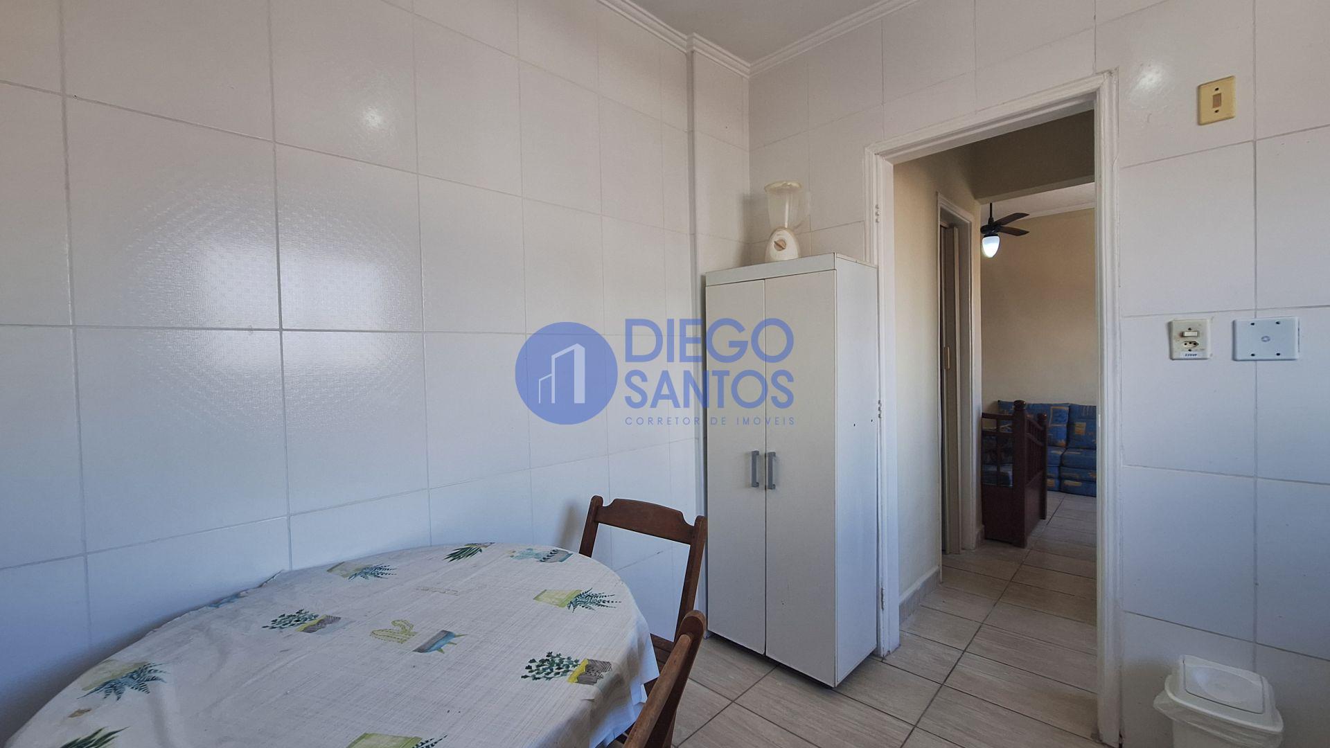 APARTAMENTO MOBILIADO 1 DORMITÓRIO – CANTO DO FORTE – A VENDA