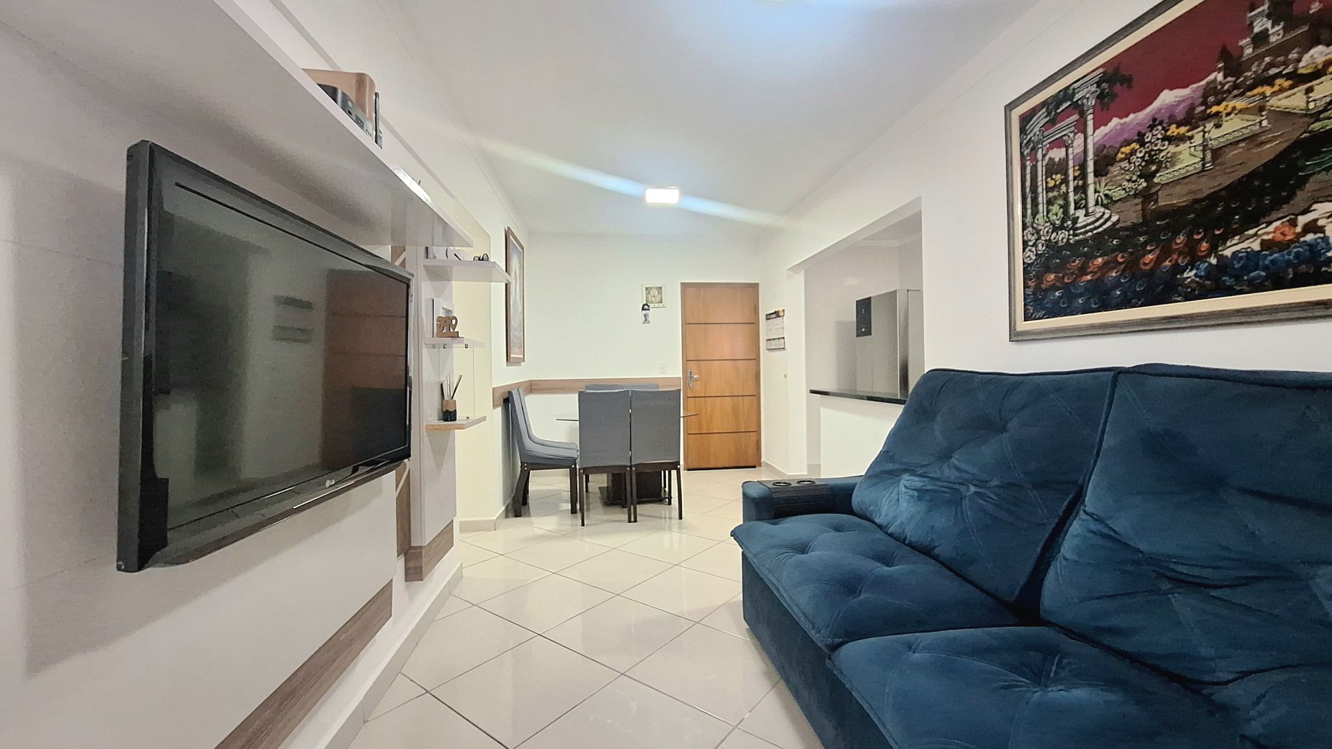 Apartamento Mobiliado 2 Dormitórios 1 Suíte, 2 Vagas – 80m2 Área Útil – Guilhermina