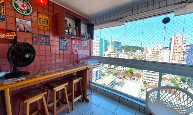 Apartamento Mobiliado 03 Dormitórios 01 Suíte 01 Vaga, 86m2 – Canto do Forte