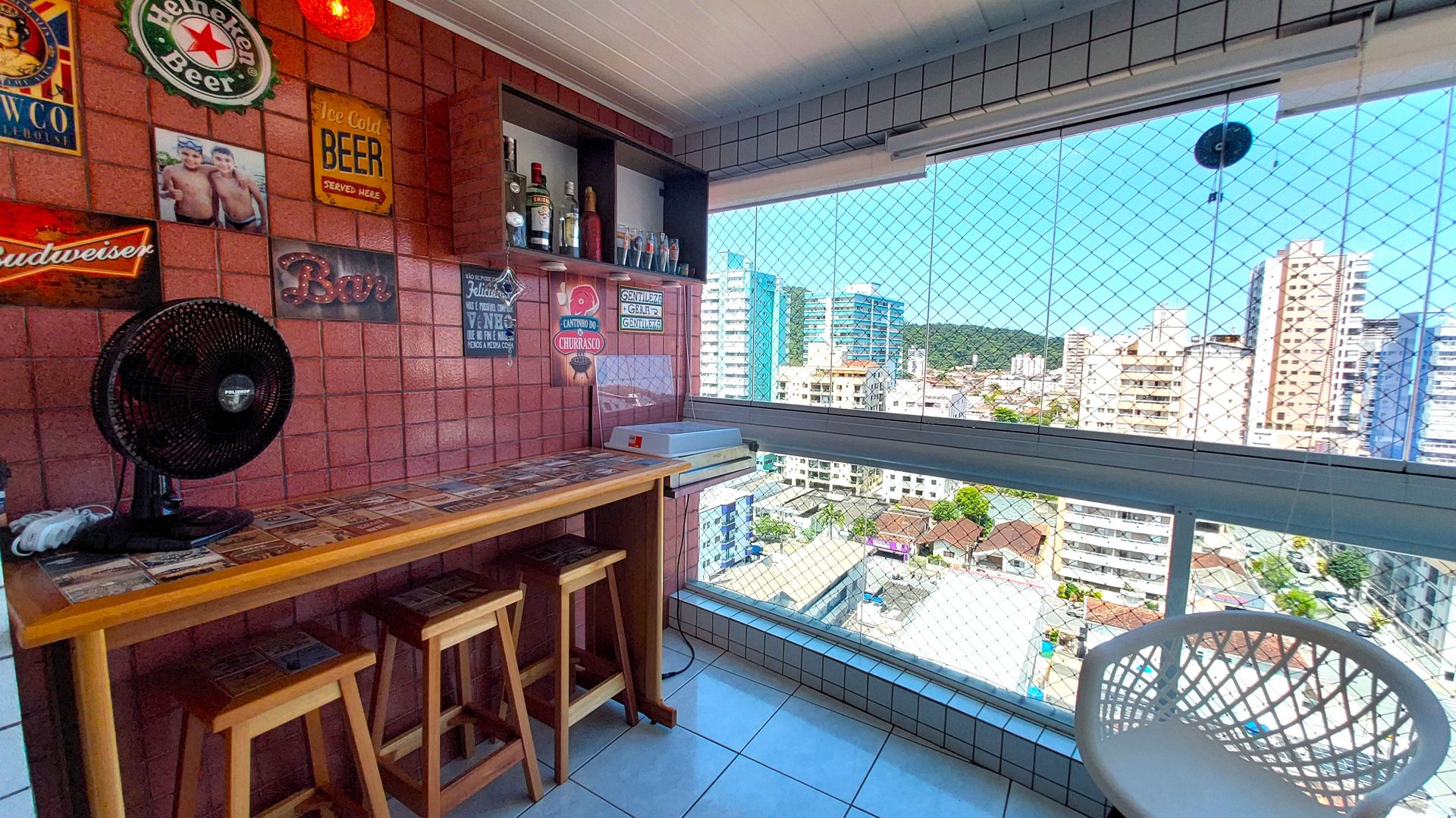 Apartamento Mobiliado 03 Dormitórios 01 Suíte 01 Vaga, 86m2 – Canto do Forte