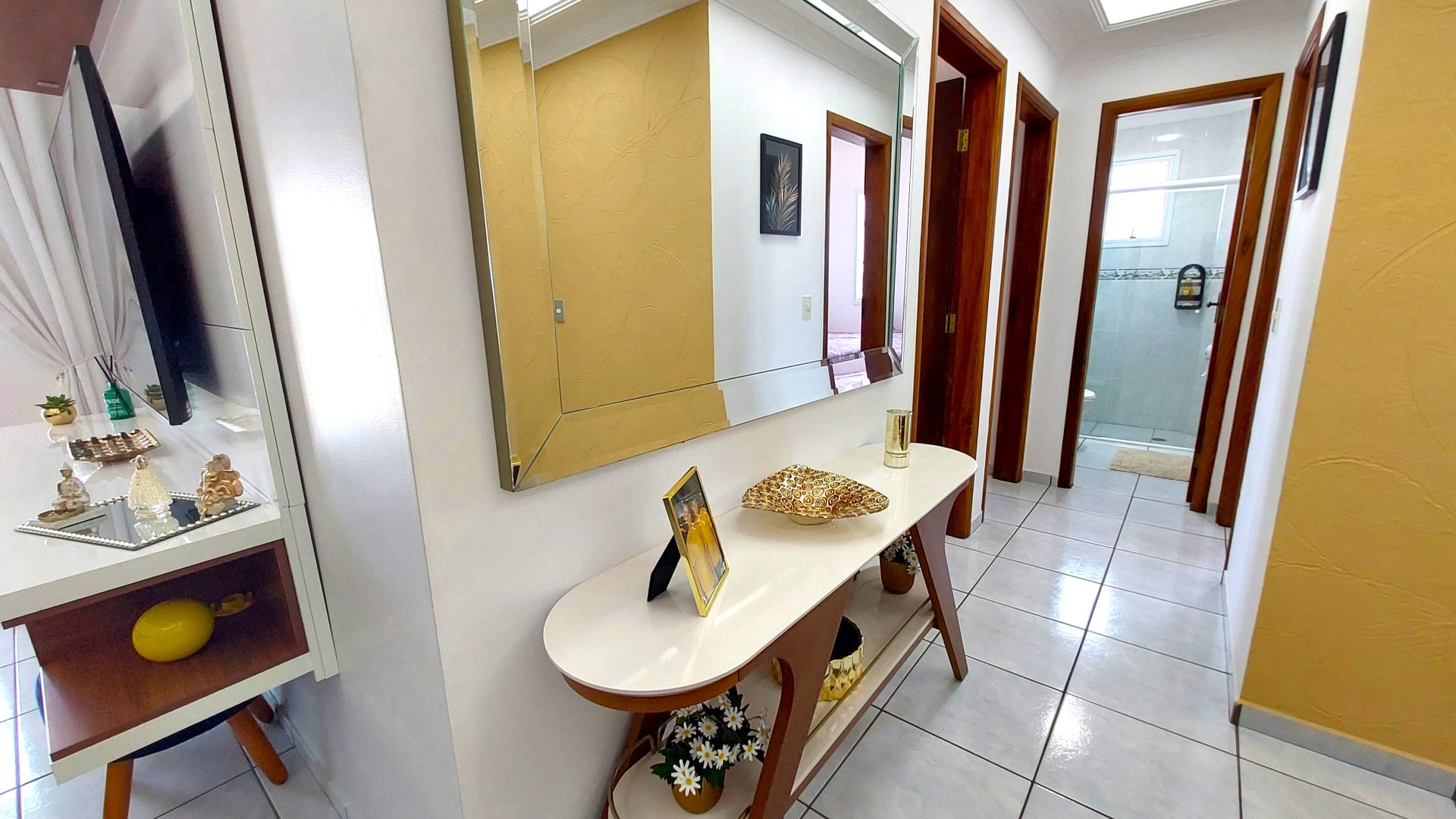 Apartamento Mobiliado 03 Dormitórios 01 Suíte 01 Vaga, 86m2 – Canto do Forte