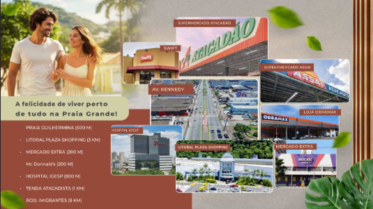 Lançamento Residencial Mainá – Guilhermina – Praia Grande – SP