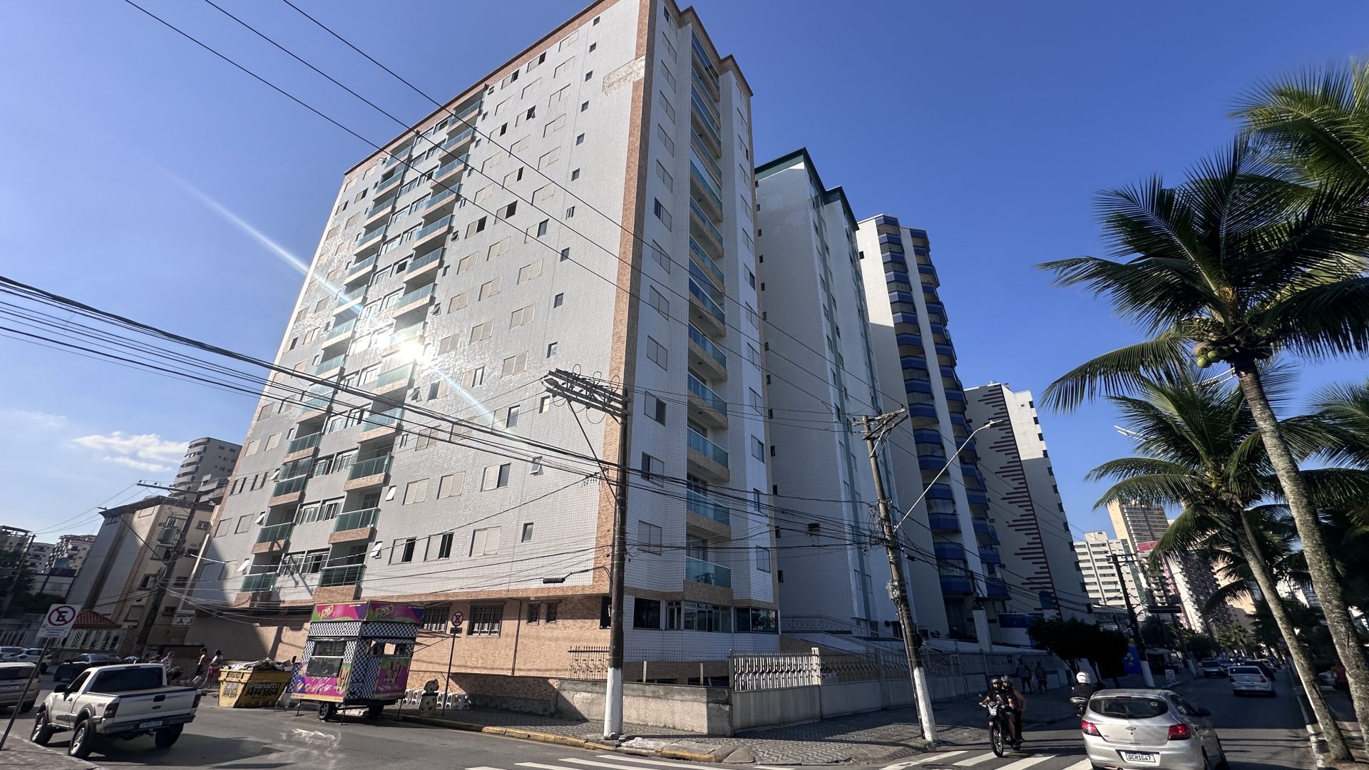 Apartamento Vista Mar 02 Dormitórios 01 Vaga de Garagem, Guilhermina