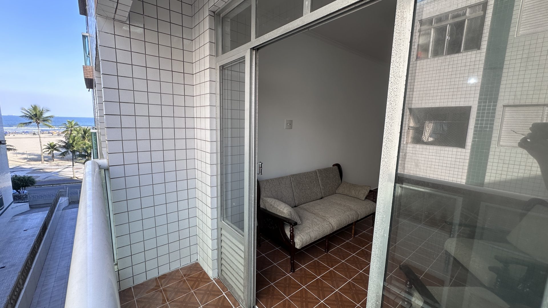 Apartamento Vista Mar 02 Dormitórios 01 Vaga de Garagem, Guilhermina