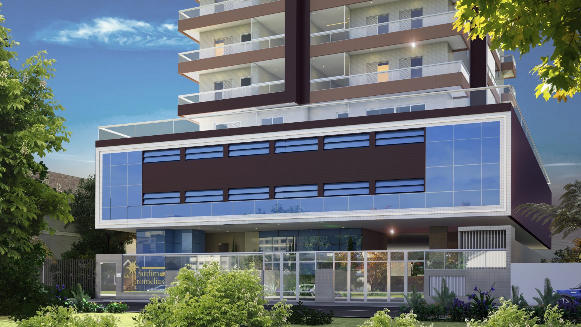 Apartamento 02 Dormitórios 01 Suíte 02 Vagas, 79m2 – Bairro Boqueirão