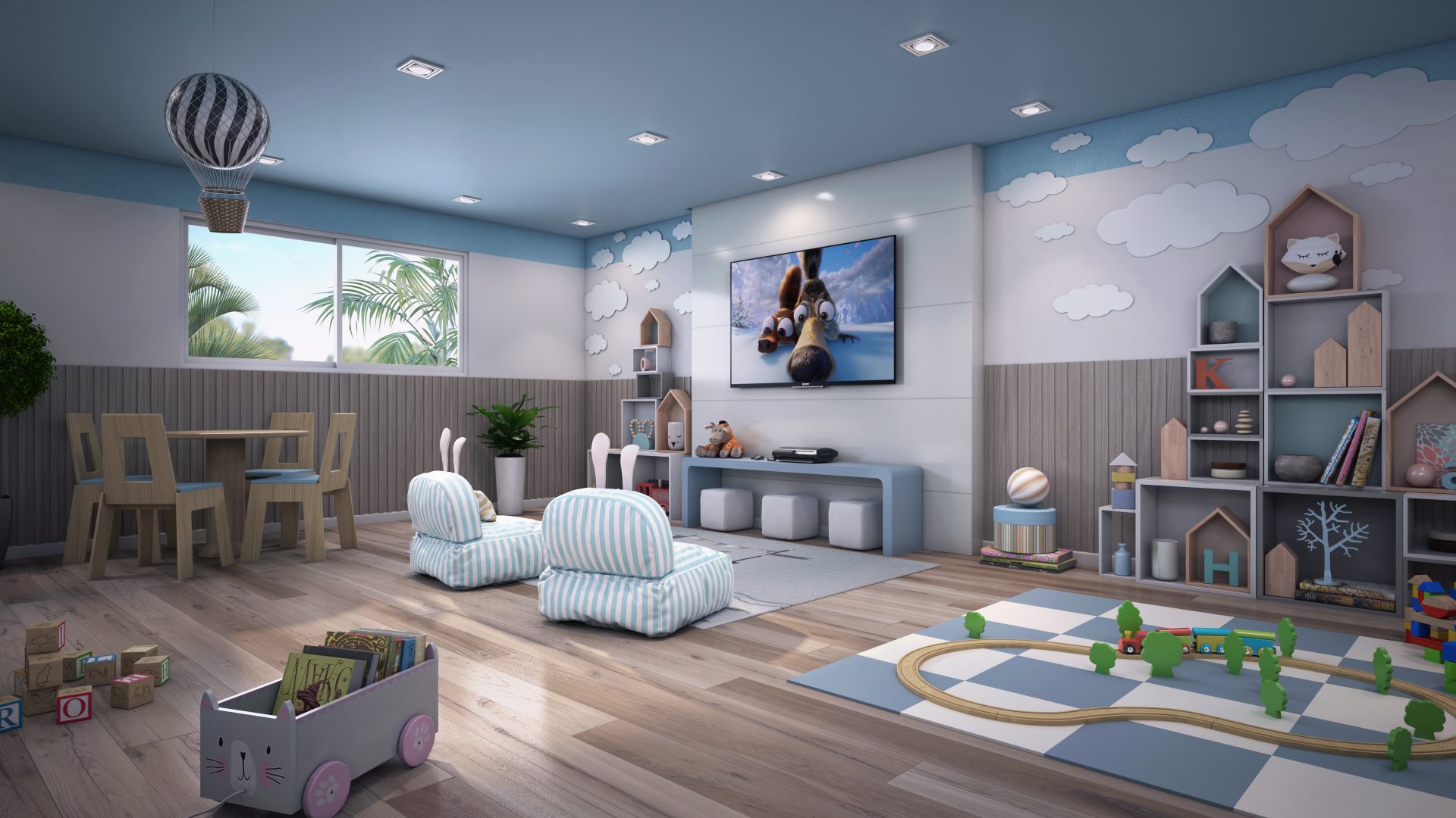 Apartamento 02 Dormitórios 01 Suíte 02 Vagas, 79m2 – Bairro Boqueirão