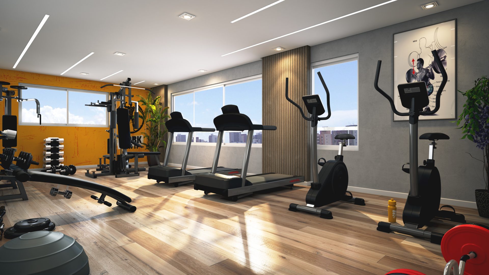 Apartamento 02 Dormitórios 01 Suíte 02 Vagas, 79m2 – Bairro Boqueirão