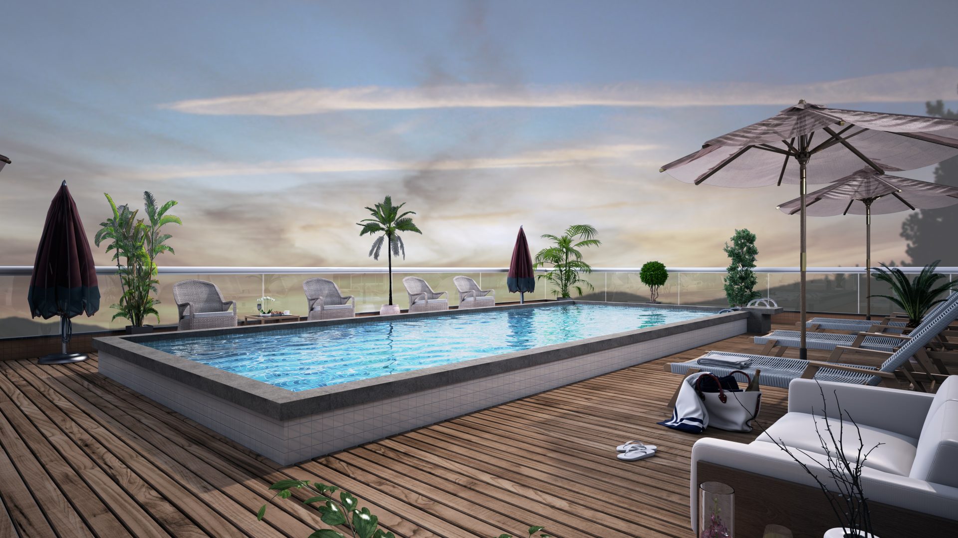 Apartamento 02 Dormitórios 01 Suíte 02 Vagas, 79m2 – Bairro Boqueirão