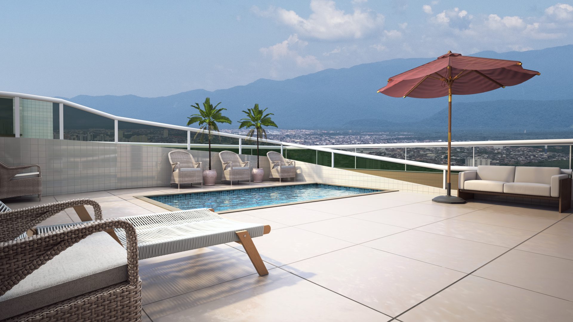 Apartamento 02 Dormitórios 01 Suíte 02 Vagas, 79m2 – Bairro Boqueirão