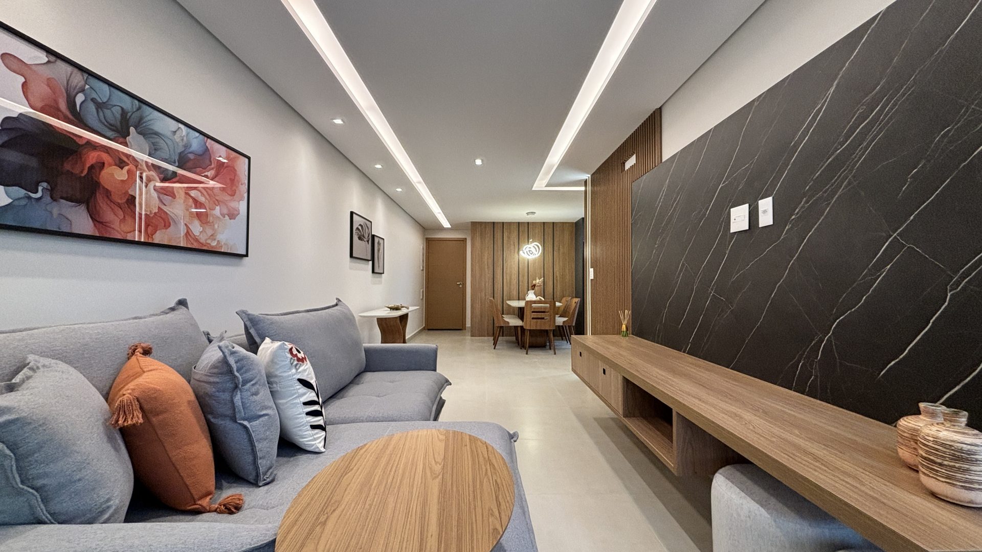 Apartamento 02 Dormitórios 01 Suíte 02 Vagas, 79m2 – Bairro Boqueirão