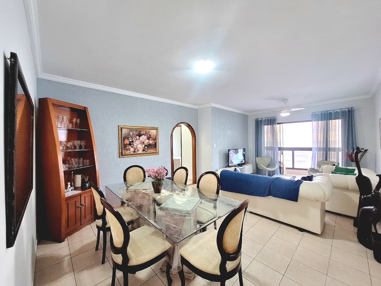 Apartamento Frente Mar 02 Dormitórios 01 Suíte + DEP. Empregada 01 Vaga, 112m2 – Bairro Vila Caiçara