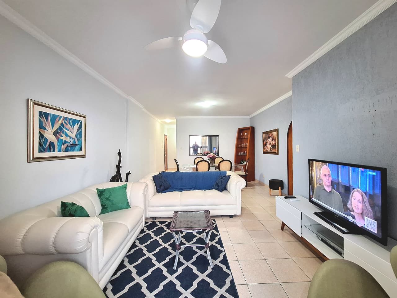 Apartamento Frente Mar 02 Dormitórios 01 Suíte + DEP. Empregada 01 Vaga, 112m2 – Bairro Vila Caiçara