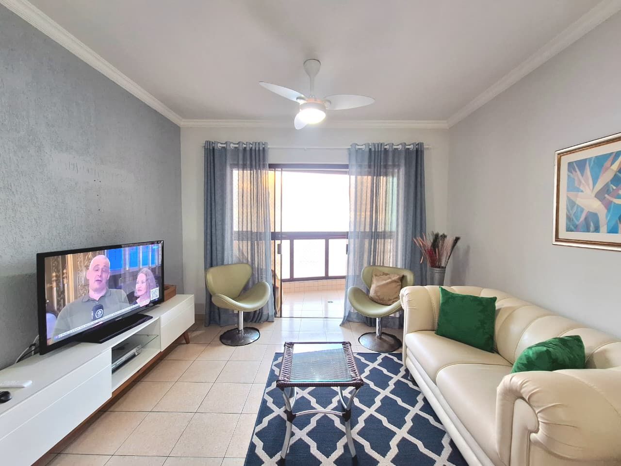 Apartamento Frente Mar 02 Dormitórios 01 Suíte + DEP. Empregada 01 Vaga, 112m2 – Bairro Vila Caiçara