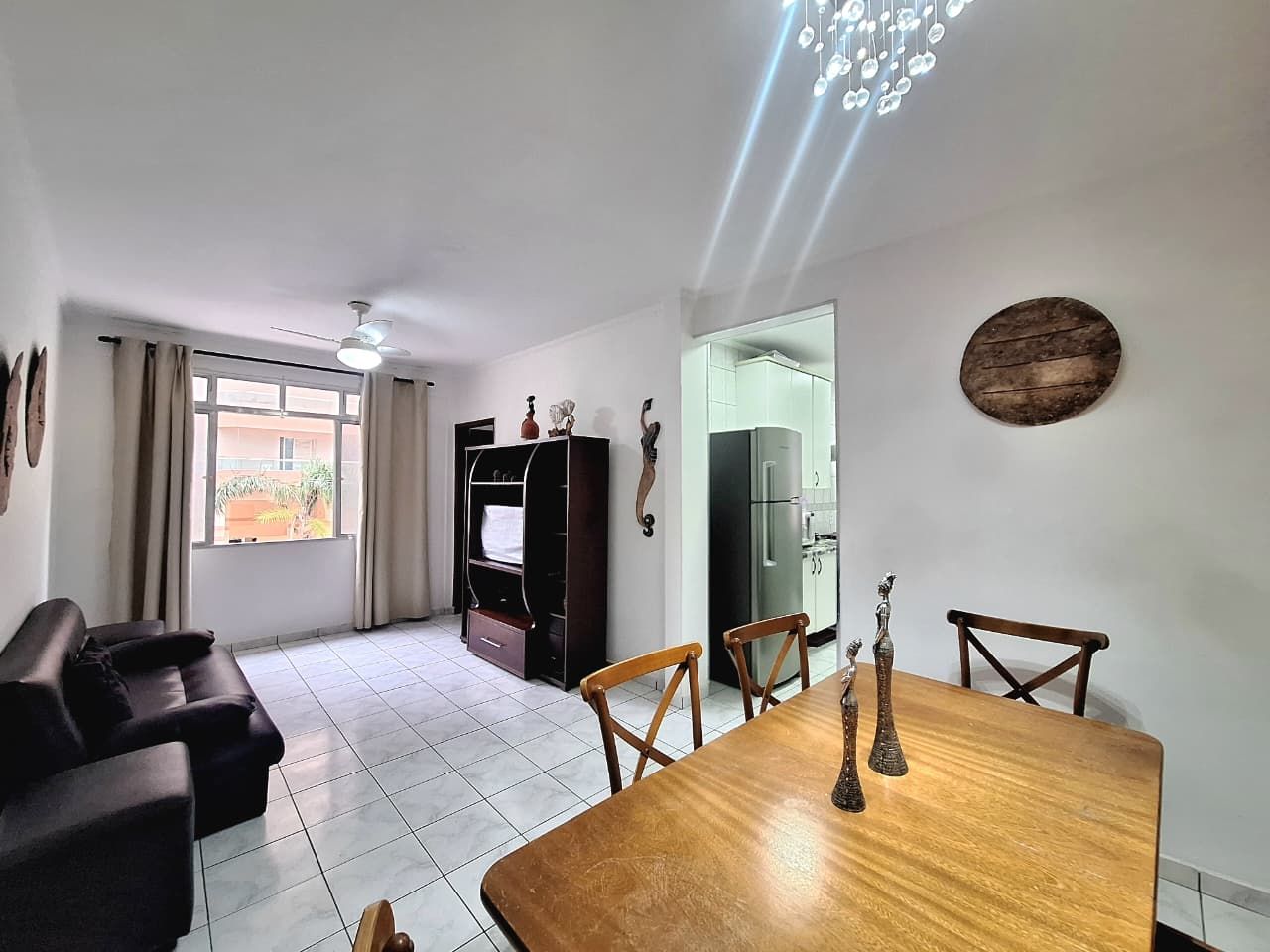 Apartamento 01 Dormitório Mobiliado, 51m2 Área Útil – Canto do Forte